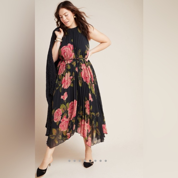 Anthropologie Dresses & Skirts - Anthropologie Emeline Floral Dress, Size XL